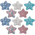 10Pcs 5 Colors Handmade Polymer Clay Disco Ball Beads