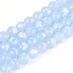 Baking Paint Glass Beads Strands