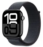 APPLE Watch Series 10 GPS 42mm Klavírně černý hliník s inkoustovým provlékacím řemínkem