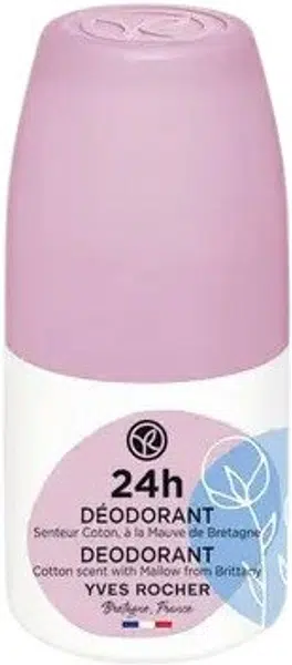 YVES ROCHER Dezodorant 24 h s vôňou bavlny 50 ml