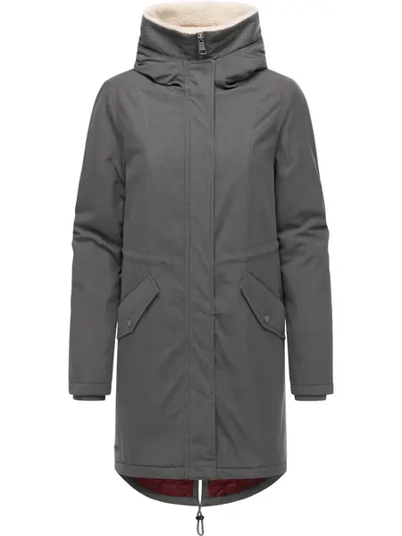 Ragwear Zimná parka 'Coogle Youmodo'  tmavosivá