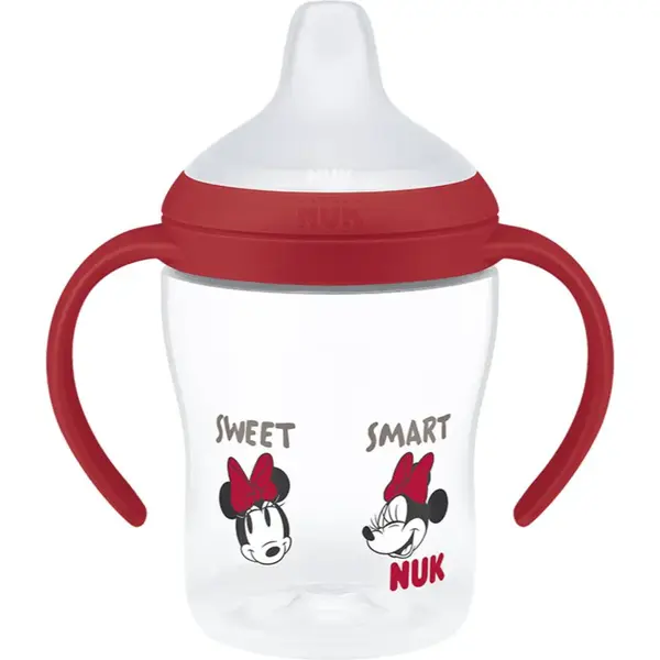 NUK Perfect Match Disney tréninkový hrnek s držadly Minnie 6m+ 150 ml