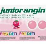 JUNIOR-ANGIN pastilky pro děti 36 pastilek