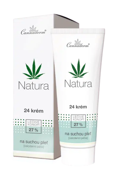 CANNADERM Natura 24 krém na suchou pleť 75 g