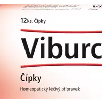 VIBURCOL čípky 12 ks