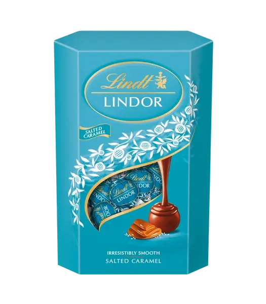 LINDT Lindt Lindor pralinky slaný karamel 337 g