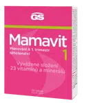 GS Mamavit 1 Plánování a 1.trimestr 30 tablet
