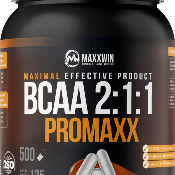 MAXXWIN BCAA Promaxx 2:1:1 500 kapslí