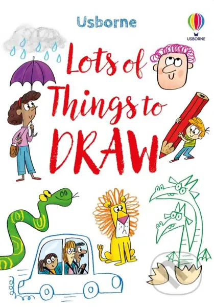 Lots of Things to Draw - Fred Blunt (ilustrátor), Sarah Russell - kniha z kategorie Omalovánky, vystřihovánky, papír