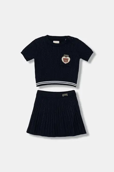 Dětská souprava s příměsí vlny Guess 2-pack