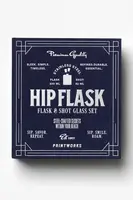 Sada příslušenství k alkoholickým nápojům Printworks Hip Flask 19,5 x 18 cm 4 části