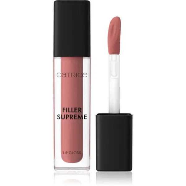 Catrice Filler Supreme Lip Gloss lesk na pery pre väčší objem odtieň 050 Nude, Not Rude 3.2 ml