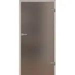 Sklenené dvere Naturel Glasa ľavé 70 cm hnedé GLASA1H70L