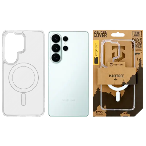 Zadní kryt Tactical MagForce pro Samsung Galaxy S26 Ultra, transparentní