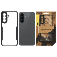 Zadní kryt Tactical Quantum Stealth pro Samsung Galaxy A57, transparentní černá