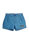 Dětské riflové kraťasy Mini Rodini denim dots