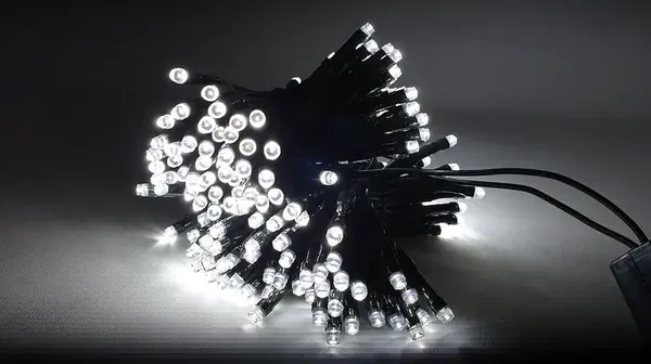 Vianočné svetielka LED 200l na transf. vonkajšie 21/14/LED cw