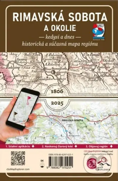 Rimavská Sobota a okolie (1: 135 000)