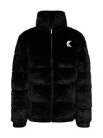 Karl Kani Zimná bunda  čierna / biela
