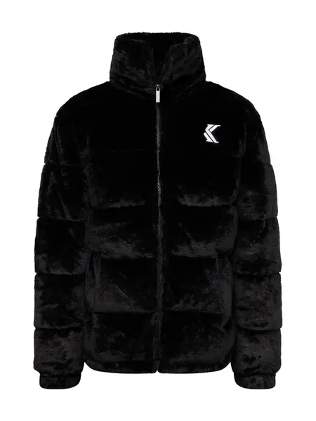 Karl Kani Zimná bunda  čierna / biela