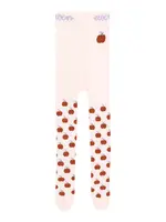 EWERS Pančuchy 'Apfel'  fialová / tmavočervená / biela