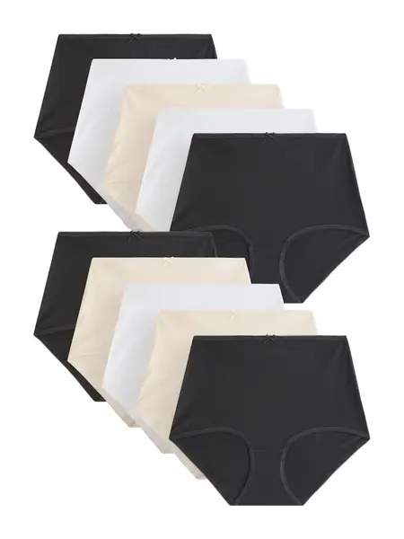 Next Nohavičky  krémová / čierna / biela