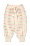Dětské bavlněné tepláky Konges Sløjd ITTY RIB SWEAT PANTS GOTS