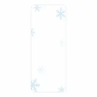 Niimbot A2A18691801, 12x30mm, 195ks, snehové vločky, farebné samolepiace štítky