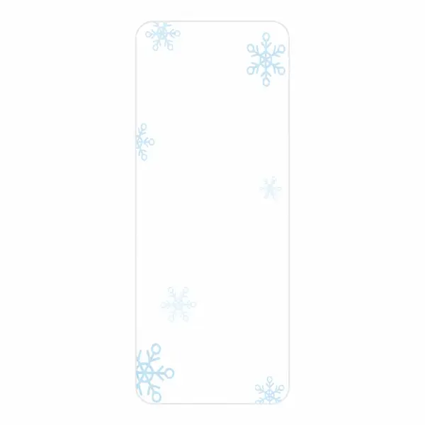 Niimbot A2A18691801, 12x30mm, 195ks, snehové vločky, farebné samolepiace štítky