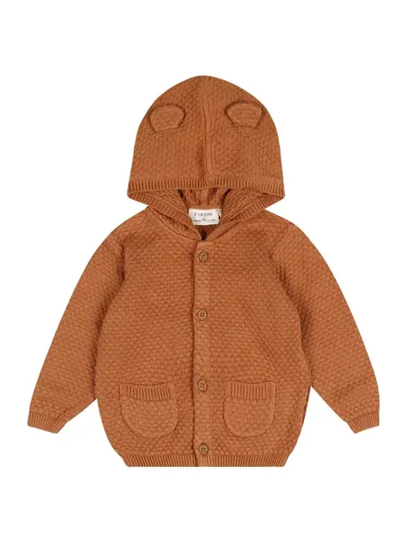 Fixoni Kardigán  svetlohnedá