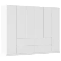 Rauch Möbel ŠATNÍ SKŘÍŇ S OTOČNÝMI DVEŘMI, bílá,