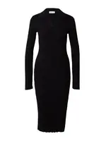 millane Pletené šaty 'Bianca'  čierna