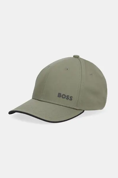 Bavlnená šiltovka BOSS Green Cap-Bold