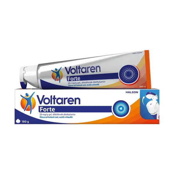 VOLTAREN Forte 20 mg/g gel proti bolesti 180 g
