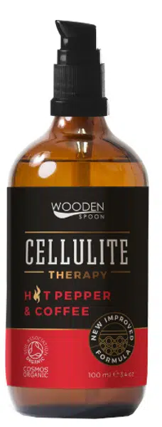 WOODENSPOON Olej proti celulitidě s pepřem a kávovým extraktem 100 ml