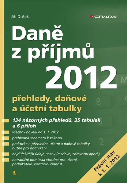 E-kniha: Daně z příjmů 2012 od Dušek Jiří
