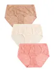Next Nohavičky  béžová / brokátová / malinová