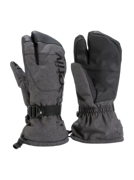 Meatfly pánské rukavice Limp Grey Heather | Šedá | Velikost M