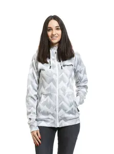 Meatfly dámská technická mikina Alisha White Mountain | Šedá | Velikost XS