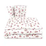 Miminu Mantinel s povlečením do postýlky, 3D sada Bavlna, Kačenky