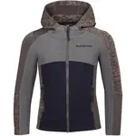 ALPINE PRO GROTO Dětská rychleschnoucí a hřejivá mikina, šedá, velikost 128-134