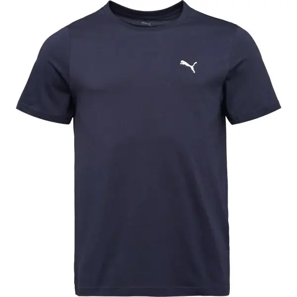 Puma ESSENTIALS SMALL LOGO TEE Pánské triko, tmavě modrá, velikost XXXL