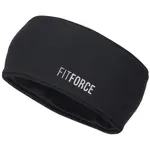 Fitforce COPERNITA Sportovní běžecká čelenka, černá, velikost