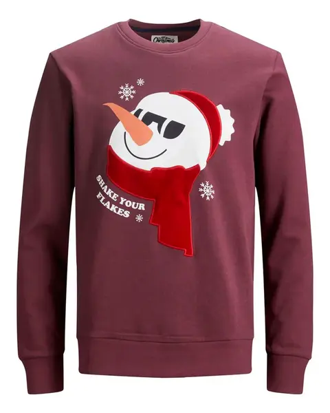 Jack & Jones pánska vianočná mikina