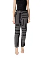 Jacqueline De Yong vzorované kalhoty