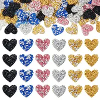 Polyester Hotfix Rhinestone Iron on Patches Applique Patch