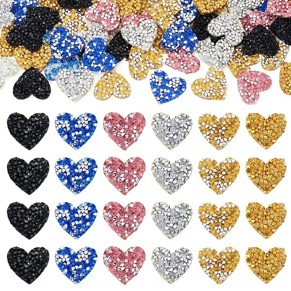 Polyester Hotfix Rhinestone Iron on Patches Applique Patch