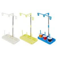 3 Sets 3 Colors Plastic 3-Spool Thread Holders