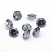 Cubic Zirconia Pointed Back Cabochons