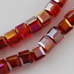 Electroplate Glass Beads Strands